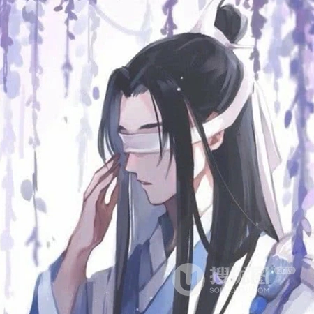 洒脱的古风美男形象QQ头像