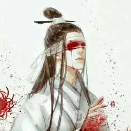 洒脱的古风美男形象QQ头像