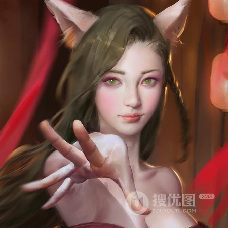 唯美的3D柔美动漫手绘女生头像下载