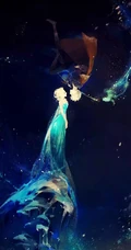 手绘有创意的手绘线条男生女生手机桌面背景