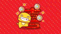 喵神送福，春节招财猫招财招福节日壁纸