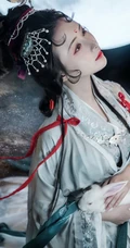 嫦娥奔月，唯美的仙女嫦娥和玉兔的手机壁纸