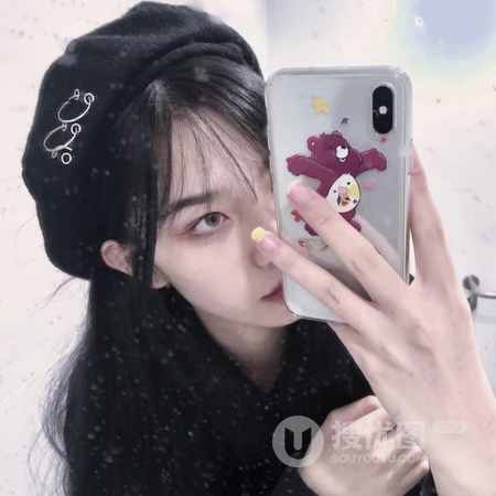 酷酷的，戴口罩的女生小姐姐旅行头像图片