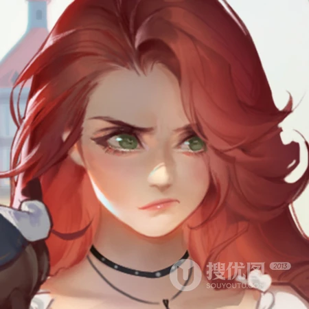 画师手绘的清新的女生头像形象高清头像