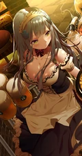 手游少女前线日系画风少女人物高清手机2K壁纸