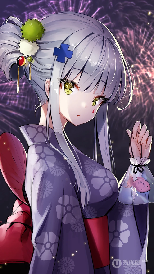 手游少女前线日系画风少女人物高清手机2K壁纸