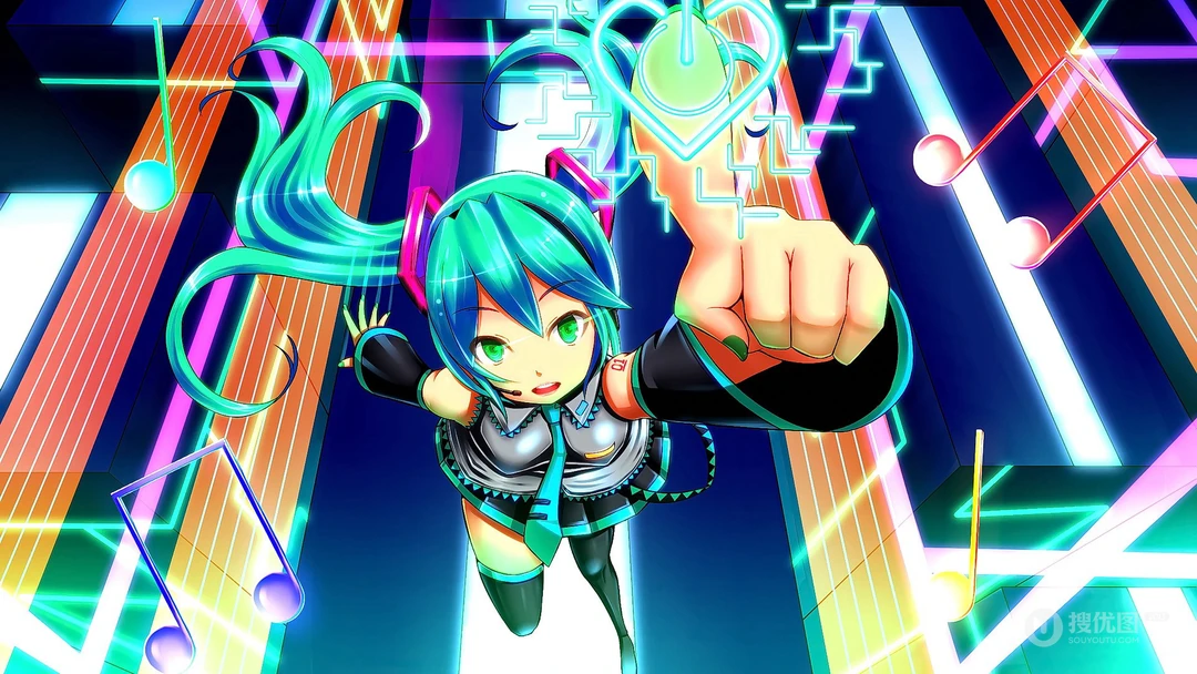萌萌的动漫人物初音未来个人壁纸合集