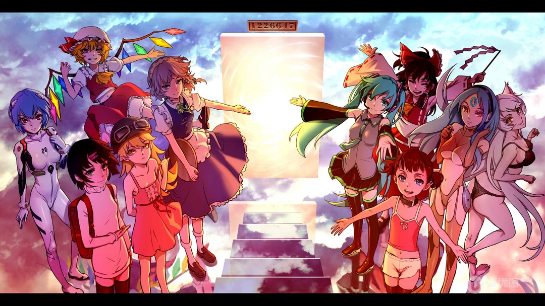 萌萌的动漫人物初音未来个人壁纸合集