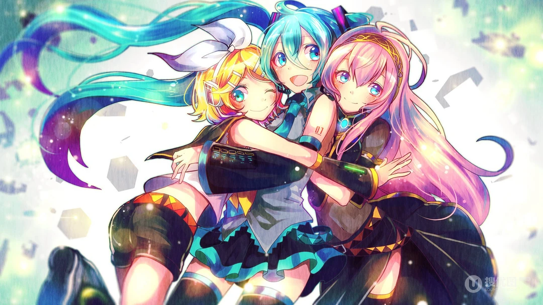 萌萌的动漫人物初音未来个人壁纸合集