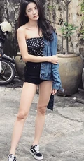 治愈系笑容超动人，马来女生蔡卓宜自拍，写真，生活照图集