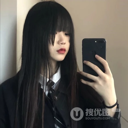 非主流烟熏妆女生头像图片