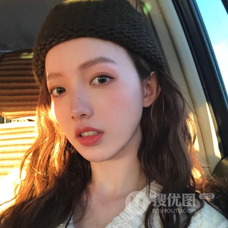 非主流烟熏妆女生头像图片