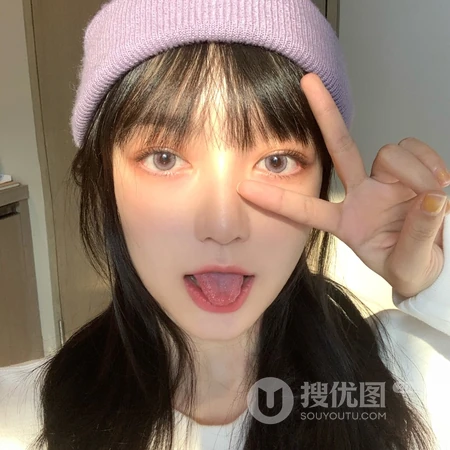 非主流烟熏妆女生头像图片