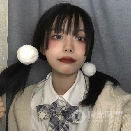 非主流烟熏妆女生头像图片