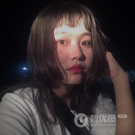 非主流烟熏妆女生头像图片