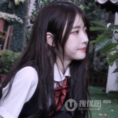 长发可爱的非主流妹子头像图片