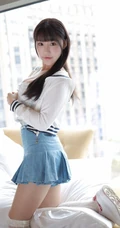气质时尚女生可儿小姐姐短裙写真上线，好一个胸涌波涛，霸气身材