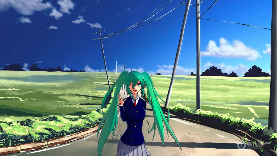 动漫二次元歌手初音未来系列壁纸图片二月推荐