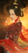 敦煌飞天风格超级唯美的手机壁纸图片