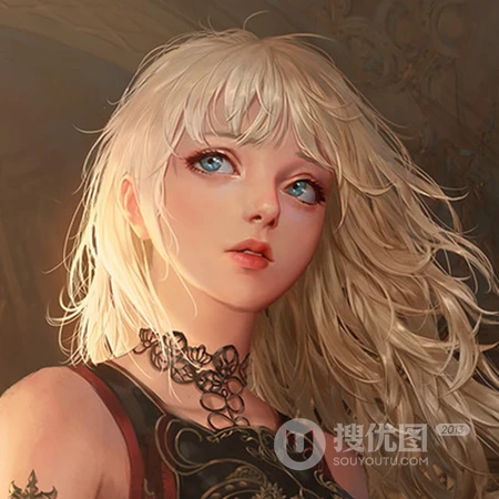 插画手绘的潮流女生头像，非常有性格的女生头像图片
