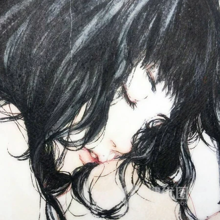 插画手绘的潮流女生头像，非常有性格的女生头像图片