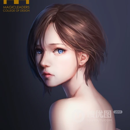 插画手绘的潮流女生头像，非常有性格的女生头像图片