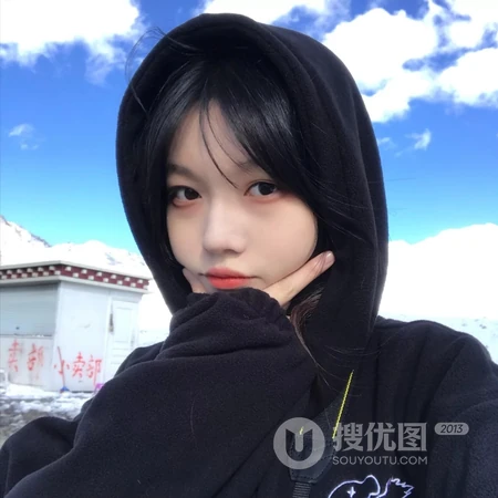 戴墨镜的女生，女生拽拽的头像图片