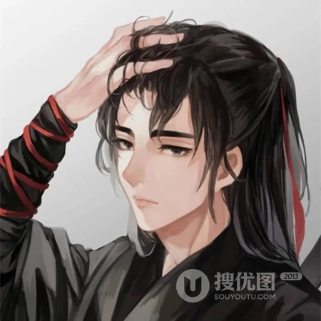 古典帅气唯美的美男子头像图片下载