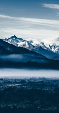 唯美雪山奇观山脉护眼2k手机壁纸