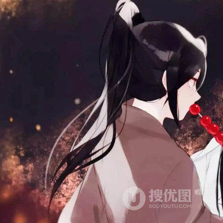 古风唯美情侣头像，情侣接吻拥抱一人一半头像图片