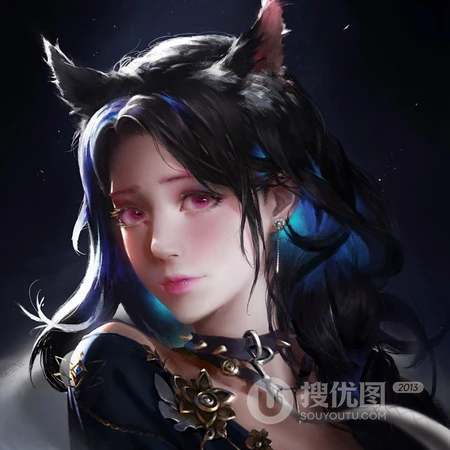 动漫女生个性头像，动漫手绘人物战斗天使阿丽塔头像图片
