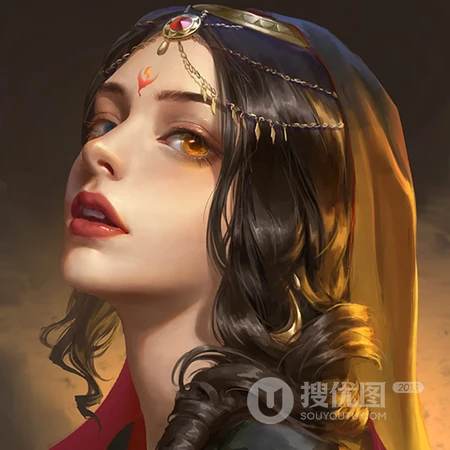 动漫女生个性头像，动漫手绘人物战斗天使阿丽塔头像图片