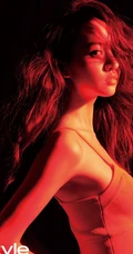 日本女星木村光希《InStyle优家画报》时尚百变杂志写真图片