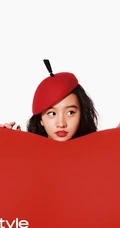 日本女星木村光希《InStyle优家画报》时尚百变杂志写真图片