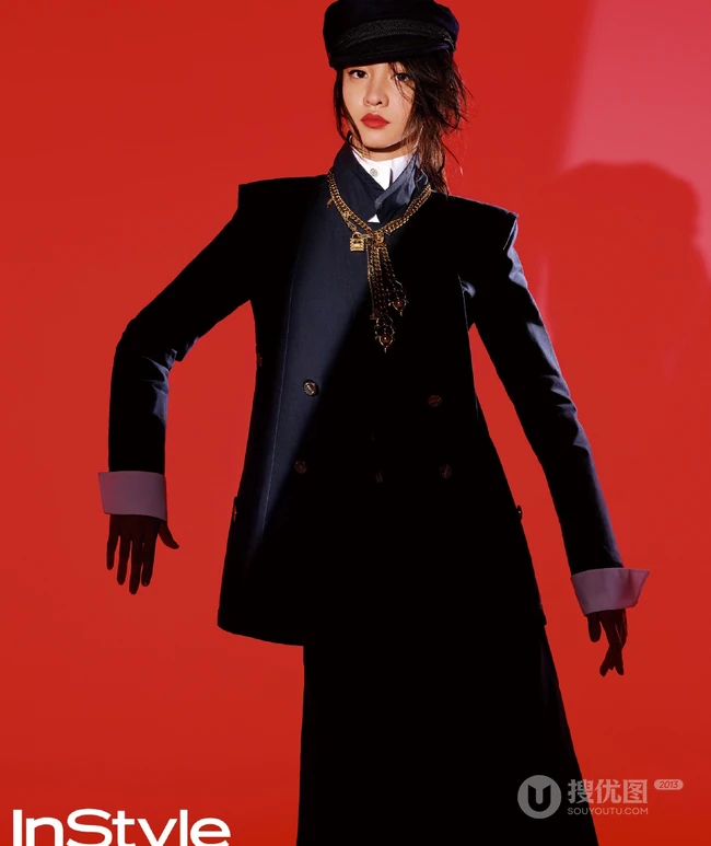 日本女星木村光希《InStyle优家画报》时尚百变杂志写真图片