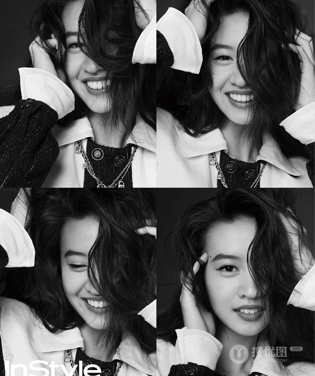 日本女星木村光希《InStyle优家画报》时尚百变杂志写真图片