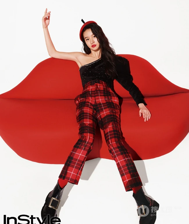 日本女星木村光希《InStyle优家画报》时尚百变杂志写真图片