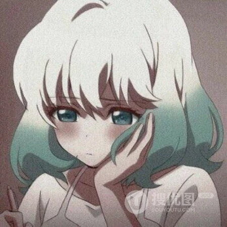 个性可爱的大眼动漫可爱女生的可爱表情头像下载