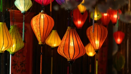 灯笼图片，元宵节灯笼唯美快乐喜庆壁纸图片图集