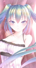 3D动漫虚拟人物初音未来个性手机背景图片高清