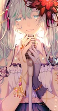 3D动漫虚拟人物初音未来个性手机背景图片高清