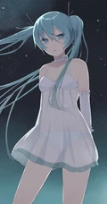 3D动漫虚拟人物初音未来个性手机背景图片高清