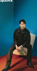 吴尊《君子国际中文版》帅气杂志写真，展清爽硬朗的成熟魅力