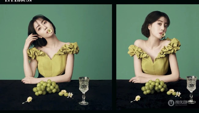 李溪芮《In_Famous视界》杂志写真图集，民族风穿着复古优雅