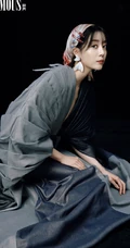 李溪芮《In_Famous视界》杂志写真图集，民族风穿着复古优雅