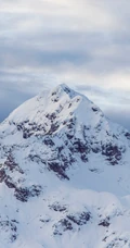 巍峨雄伟的雪山高清护眼手机壁纸2K屏专属
