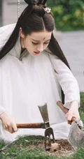 迪丽热巴古装仙气扮相剧照，《三生三世枕上书》迪丽热巴个人剧照图片