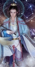 抖音最火敦煌女模特真的菜菜唯美南宋《天文图》碑文物COS鉴赏