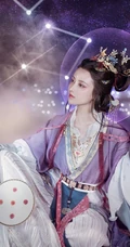 抖音最火敦煌女模特真的菜菜唯美南宋《天文图》碑文物COS鉴赏