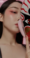蒋梦婕另类美妆登《精美JSTYL》杂志，与戏剧融为一体的风格写真大片